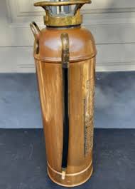 Fire Extinguisher, Harker Mfg. Co. Vintage Copper/Brass ...