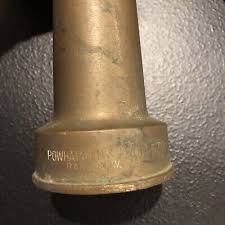 Vintage Brass Powhatan 12” Fire Nozzle TP | eBay