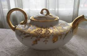 Pickard China, 3 Piece Tea Set, Tea Pot, Sugar, Creamer, Fine China, Wedding Gift, Home Decor, Table Setting, Limoges Mark - Etsy