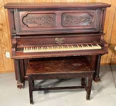 Antique Ellington Cabinet Grand upright piano - Schneider ...