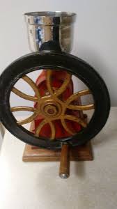 Elma Antique cast iron Single Wheel MANUAL coffee grinder ...