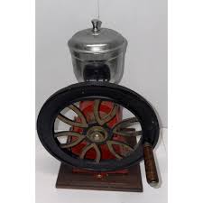 Vintage Big Wheel Coffee Grinder Cast Iron | Mercari