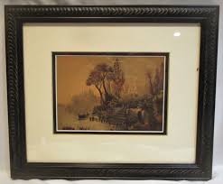 Framed 1800s Hand-tinted Lithograph: Istanbul Fine Art - Etsy
