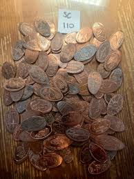 100+ Assorted Pressed Elongated Pennies From South Carolina ...