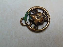 RJ48 Vintage Elsie the Cow Bordens Milk FOB key chain charm ...