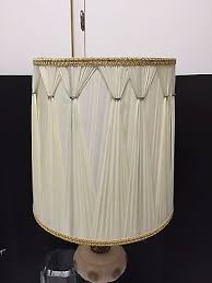 TALL HOLLYWOOD REGENCY ERA PINK ETCHED MILK GLASS LAMP BRONZE FEET NO SHADE | eBay Australia