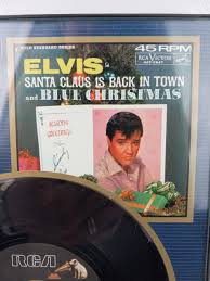 Elvis Presley memorabilia RCA Victor Elvis 45 ( Blue ...