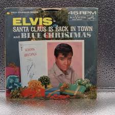 Elvis Presley 45 RCA Vinyl Record 447-0647 "blue Christmas ...