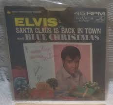 Elvis Gold Standard Blue Christmas Santa Claus is Back in ...