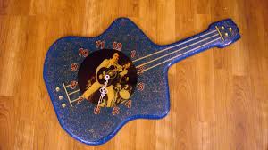 Vintage Retro Antique Elvis Presley The King Guitar Wall Clock Picture Art Photo | eBay
