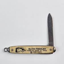 Vintage Elvis Presley King of Rock 'n Roll Pocket Knife Made in USA 3" - Etsy Israel