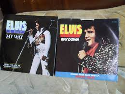 2 ELVIS PRESLEY 45 RPM ~ WAY DOWN & MY WAY PICTURE COVERS 1977 VINYL RECORDS | eBay