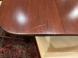 Lot - Duncan Phyfe Mahogany Dining Room Table & (6) Chippendale Style Chairs