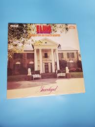 COOL DISPLAY VINYL ALBUM "ELVIS GRACELAND" RECORDED LIVE ON ...