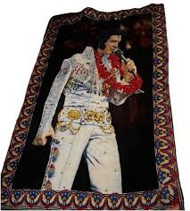 ATC New York Rare Elvis Presley Wall Tapestry Wall 57”x38” made in turkey | eBay