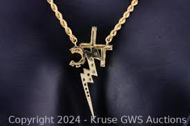 Elvis Presley TLC Necklace Gifted to Altovise Davis Auction ...