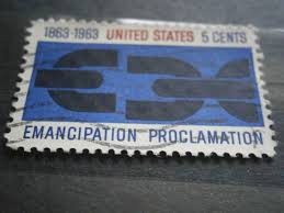 Briefmarke ~ UNITED STATES POSTAGE *Emancipation Proclamation 1863-1963* | eBay.de