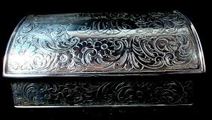 Ornate Antique Sterling Silver Hallmarked Triple Postage ...