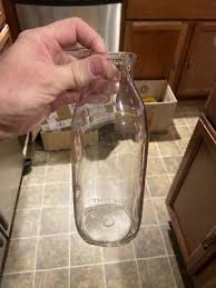 Rare Beecher's Dairy ACL Quart Milk Bottle Hornell New York ...