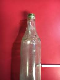 CLICQUOT CLUB EMBOSSED BOTTLE 10" TALL REGISTERED TRADE MARK LIGHT GREEN | eBay