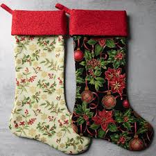 Portal of Hope Keepsake Christmas Stocking, A Botanical Season