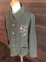 Brand New With Tags Classic Elements Coruroy Green Jacket ...