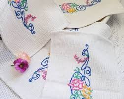 Vintage Knitted Throw Blanket in Ivory Color, Cozy Knitted Blanket, Sofa Throw, Armchair Throw, Retro Room Decor - Etsy India