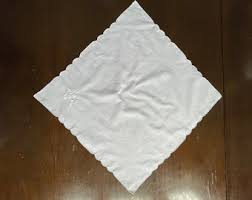 Vintage White Napkins, Cotton Napkins (B479), Set of Six Embroidered Napkins - Etsy