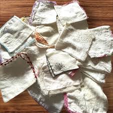 Ladies Vintage Linen Handkerchiefs - Etsy