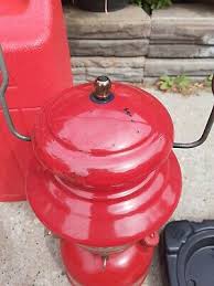 Vintage Coleman 200A Red 7/62 W/ Case Very Clean See Photos ...