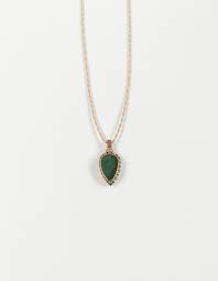 Buy Jade Macrame Necklace / Pendant - Sagemacrame Hippiechic Jewelry, Natural Stones, One of a Kind Pieces Online in India - Etsy