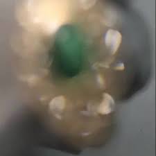 Emerald Signet Ring Eye Shaped in Gold with Diamonds – Valley Rose