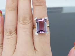 Vintage 10K Solid Yellow Gold 6.38ct Natural Amethyst ...