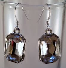 Sparkling Crystal Drop Earrings - Etsy