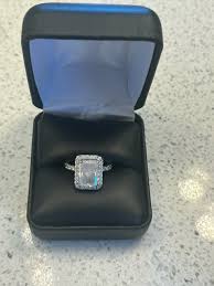 3.54 CT E VS1 Lab Grown Radiant Cut Diamond Platinum Ring ...