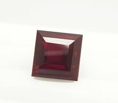 AAA Natural Hessonite Garnet Loose Gemstone: Princess Cut ...