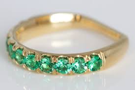 Offset Emerald Ring – elizabeth street