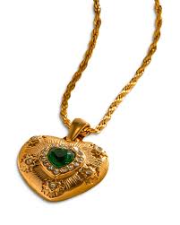 Aqua Ache Pendant Necklace In Gold - 51% Off | Editorialist