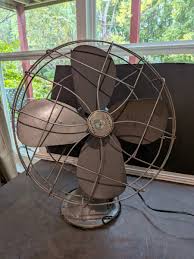 Antique 18" Emerson Electric 3-Speed Fan Model 79648SH . IT ...