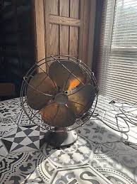 Antique EMERSON ELECTRIC 6250D 10 1SPD Brass Blades Unrestored | eBay