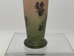 Legras Glass Vase Violet Design Early 20th Century | eBay