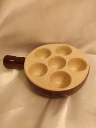 Vintage Emile Henry Escargot Ceramic Baking Dish 6 Hole ...