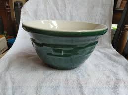 Longaberger Pottery Woven Traditions Medium Ivy Green Mixing ...