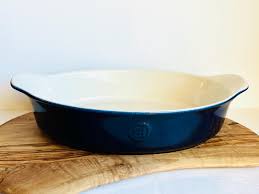 Emile Henry Modern Classics Oval Baker in Navy Blue 90.22 ...