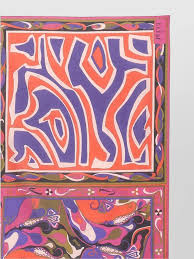 Pucci Rectangular scarf bold patterns | The Fashion Square