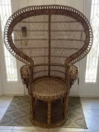 Peacock Chair Vintage | eBay