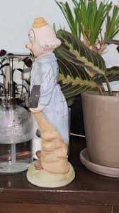 Vintage Emmett Kelly Clown Figurine by Lefton 1960's With Drum 10" - Etsy