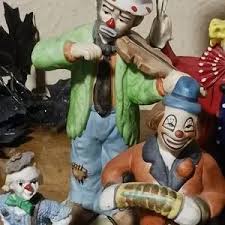 Source Unknown | Art | Vintage Clown Figurine Lot | Poshmark