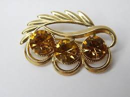 Antique Jewelry Pin Brooch 1960s Gold Plated, Hallmark MK0, Vintage Soviet USSR | eBay