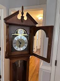 Vintage 1970s Tempus Fugit Grandfather Clock | Chairish